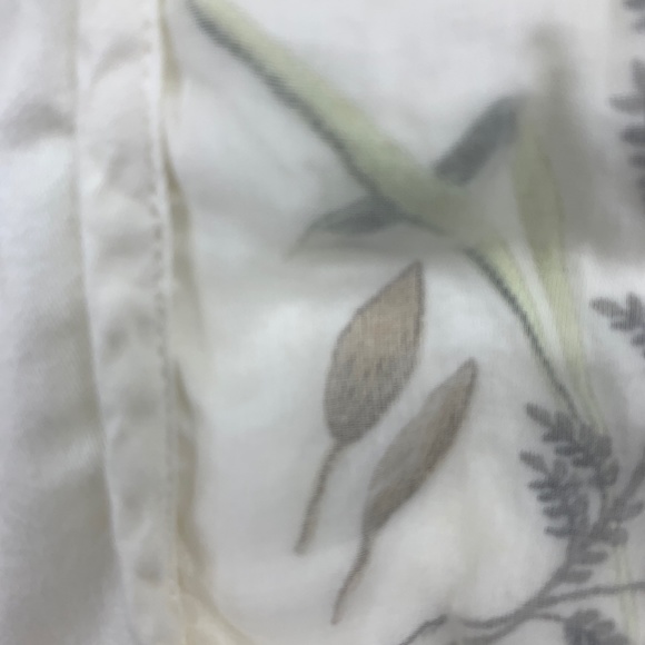 Crabtree & Evelyn womens large blouse jacket romantic cottage core cotton - Picture 3 of 7